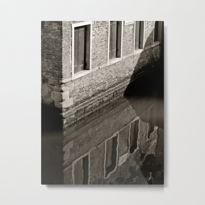 Reflections of Venice Metal Print