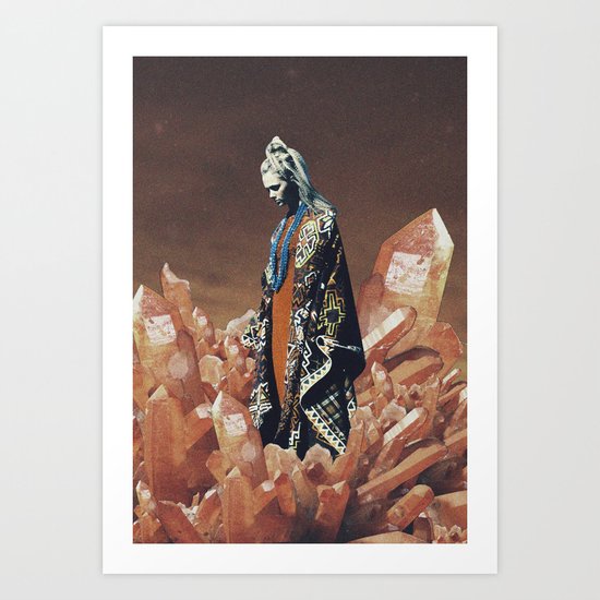 Crystallized Art Print