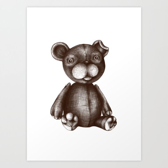 Teddy Art Print