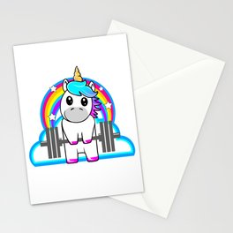 Unicorn Strong Stationery Cards