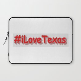 "#iLoveaTexas " Cute Design. Buy Now Laptop Sleeve