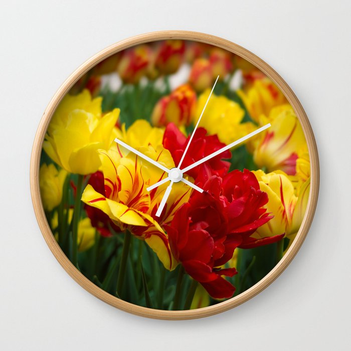 Tulips 1 Wall Clock