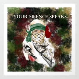 Free Palestine Art Print