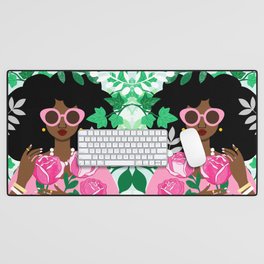 Roses and Ivy Desk Mat