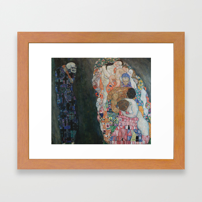 Life And Death Gustav Klimt Framed Art Print By Constantchaos Society6