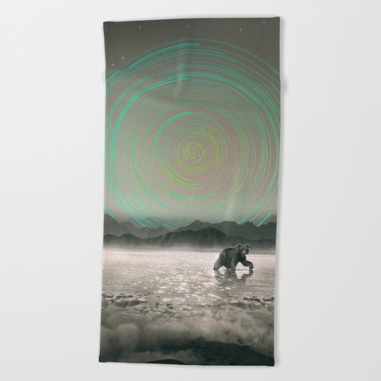 Spinning Out of Nothingness Beach Towel
