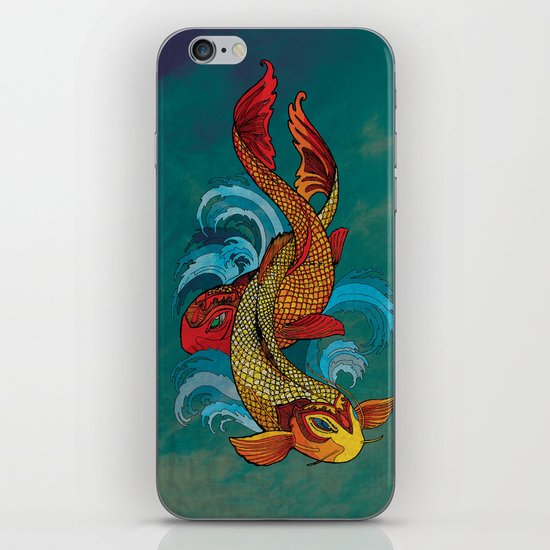 A tale of two fins. iPhone & iPod Skin