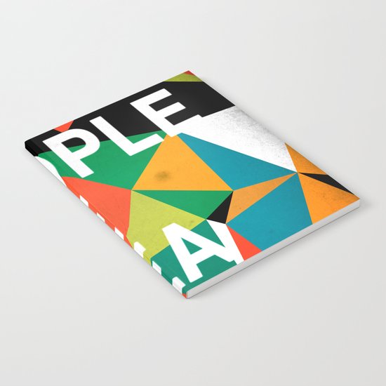 Nice People Are Creative Notebook