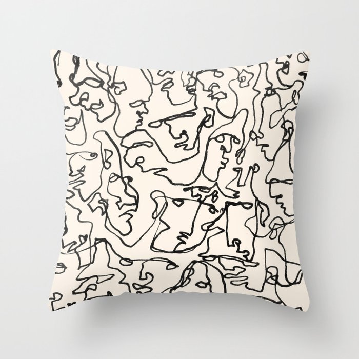 All Over Throw Pillow