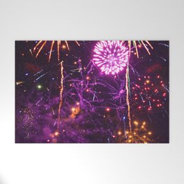 Grand Finale Firework Collage Welcome Mat
