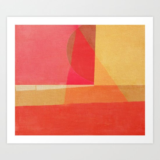 Sailing on a Hot Afternoon Art Print