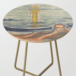 Mystical Shore - Edvard Munch (1897) Side Table