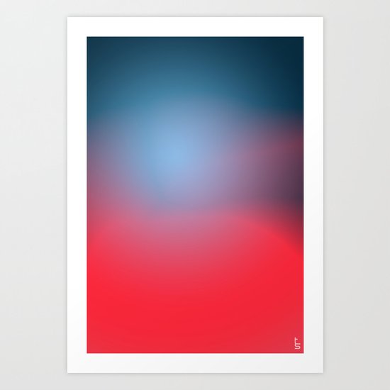 Soft Horizon Art Print