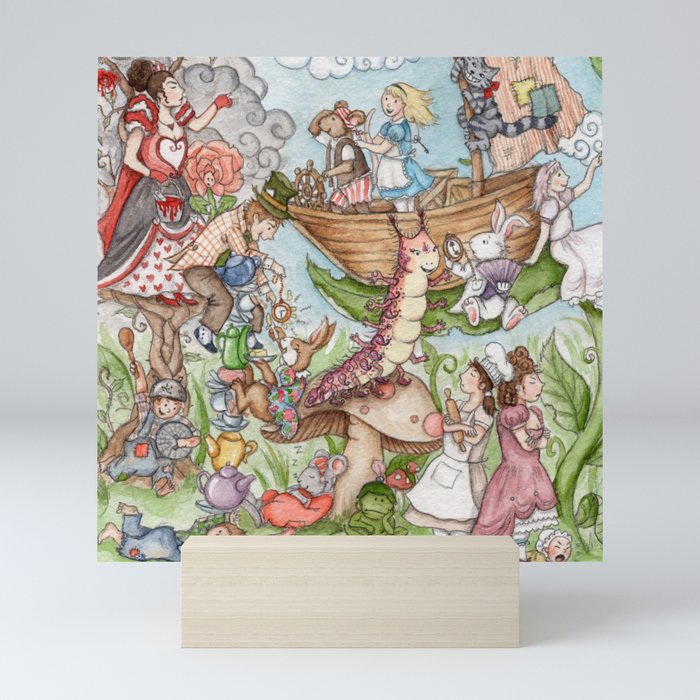 Alice in Wonderland Mini Art Print