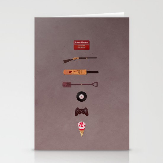 Shaun of the Dead Stationery Cards