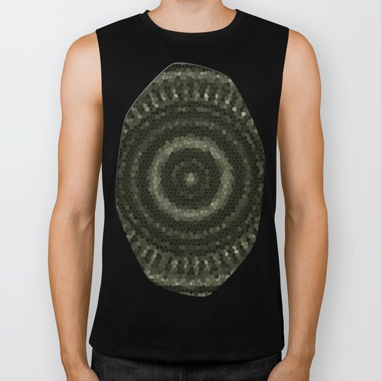 Fractal Kaleido Study 005 in CMR Biker Tank