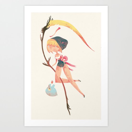 magical death Art Print