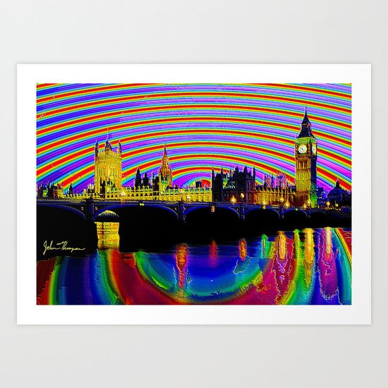 Big Ben fancy Art Print