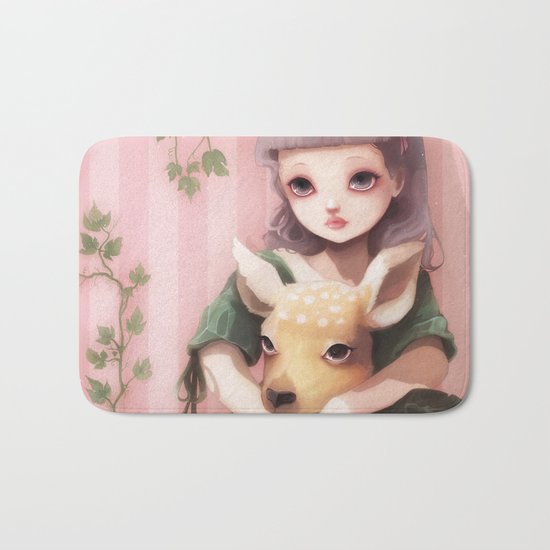 My dear lady deer... Bath Mat