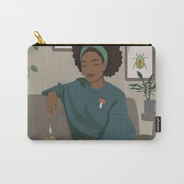Black girl goblincore aesthetics Carry-All Pouch