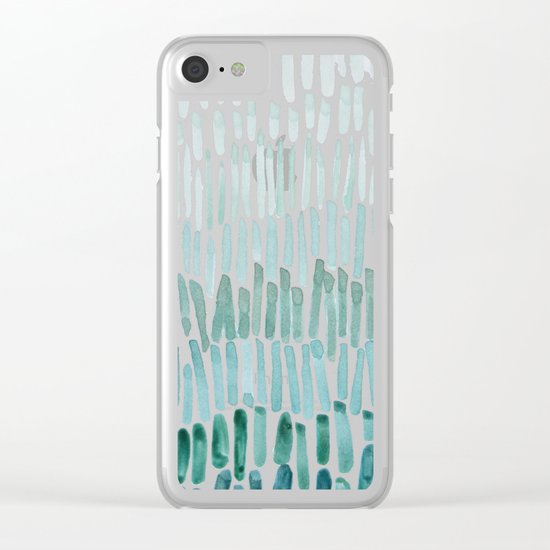 Drip Drop Clear iPhone Case
