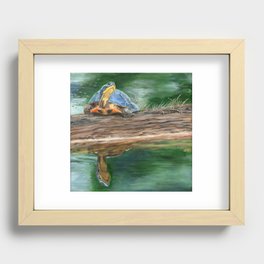 By The River by Teresa Thompson Recessed Framed Print