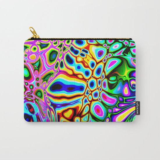 Spectral Abstract Carry-All Pouch