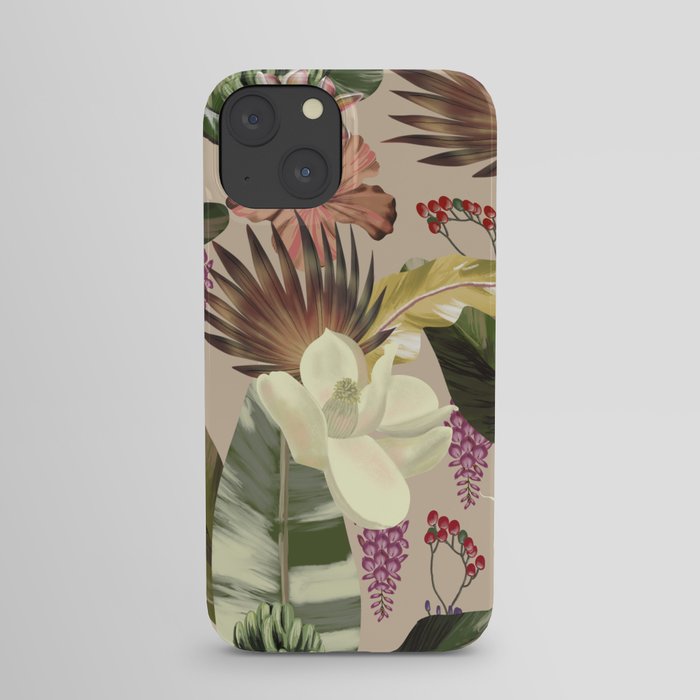 Tropical Botanics iPhone Case