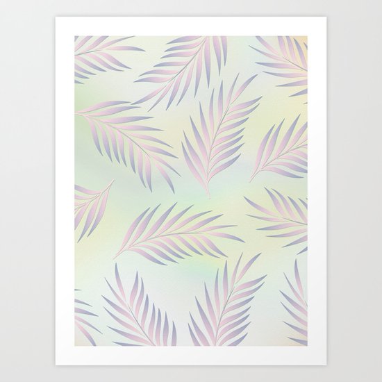 Palm Leaves 2 Art Print