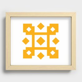 Mexican Tile 7 Recessed Framed Print
