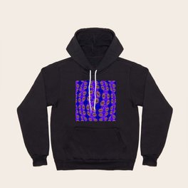 Colorful clematis pattern Hoody
