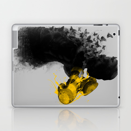 float like butterflies, sting like a bee Laptop & iPad Skin by rejagalu |  Society6
