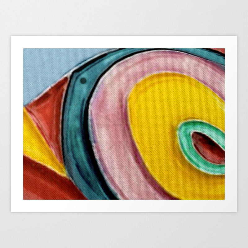 The Kandinsky S Chubby Bird 2 Art Print By Fernandovieira Society6
