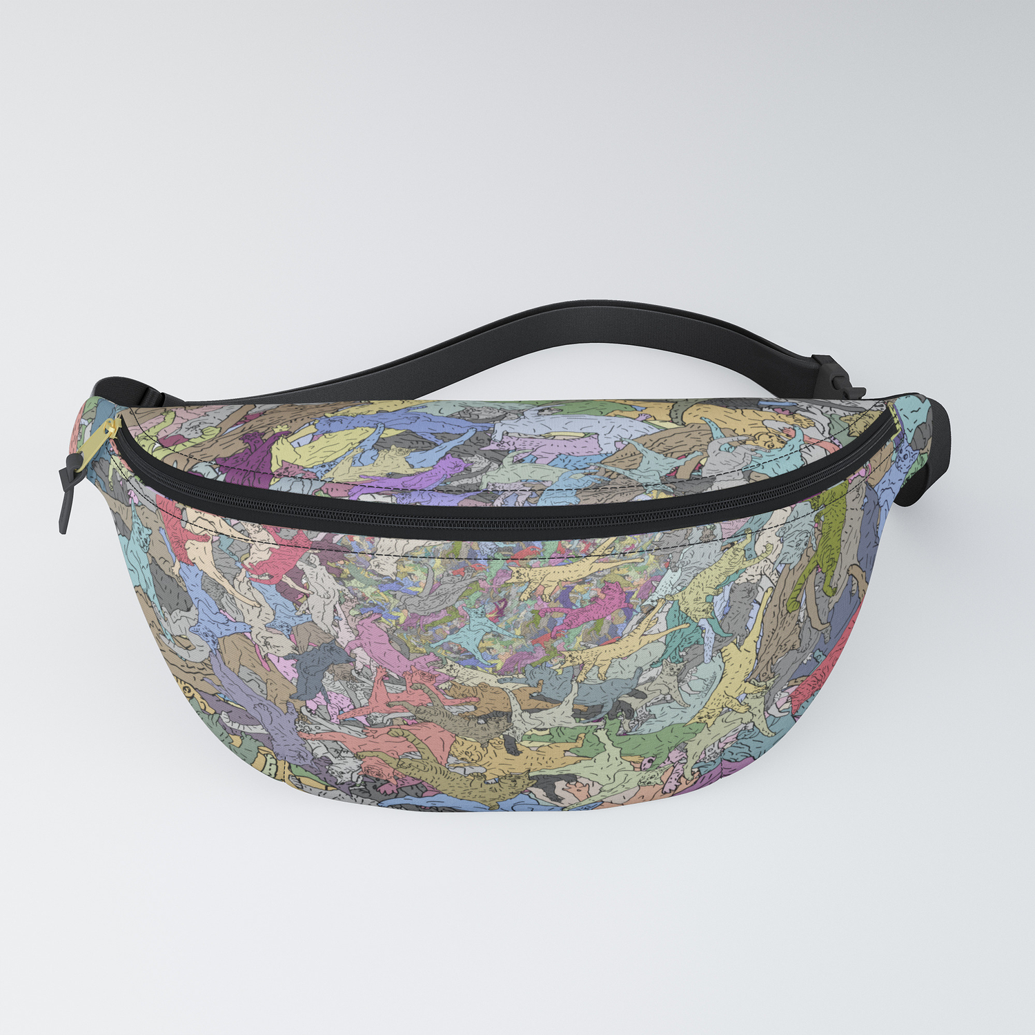 Cats Donut Galaxy Rainbow Earth Fanny Pack By Notsniw Society6
