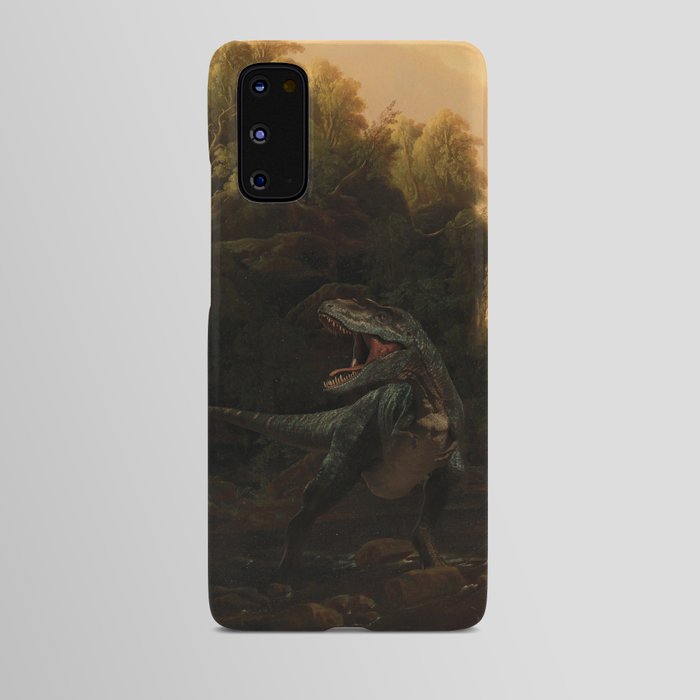 Jurassic Era Oil Painting Android Case