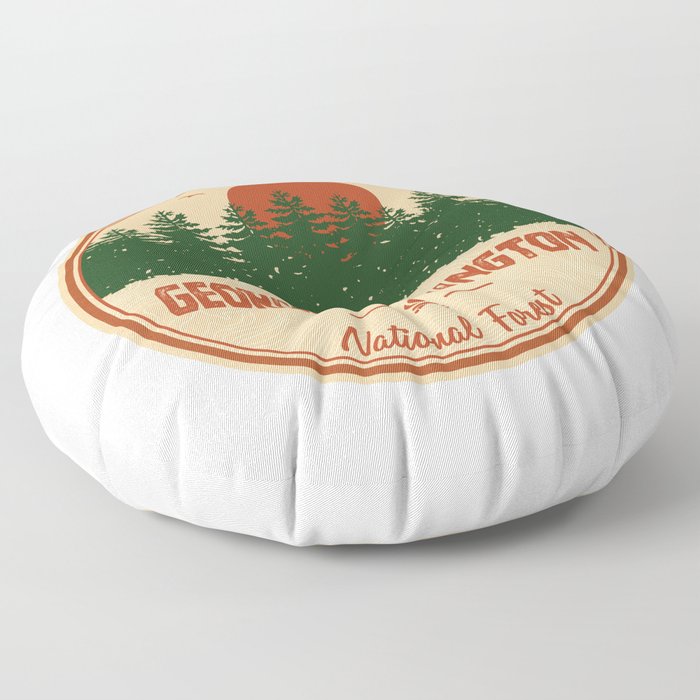 George Washington National Forest Floor Pillow