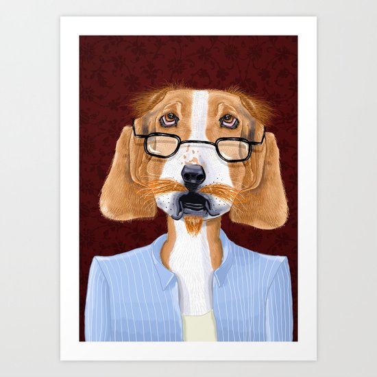 Mr. Retired Art Print