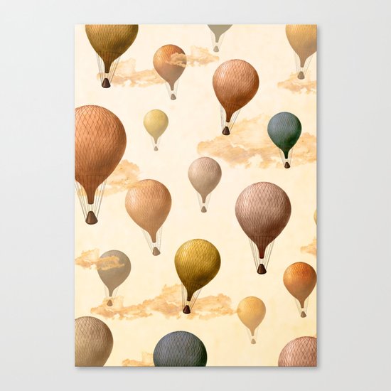 Voyagers Pattern Canvas Print