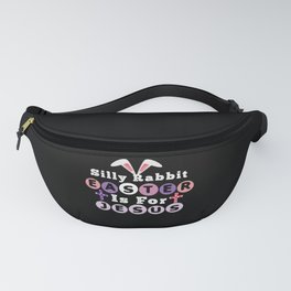 Easter Is For Jesus God Rabbit Happy Easter Sunday Fanny Pack