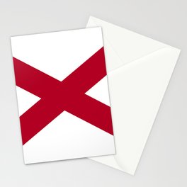 Flag of Alabama Stationery Card