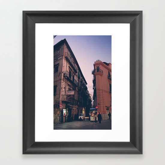 Scrape The Sky Framed Art Print