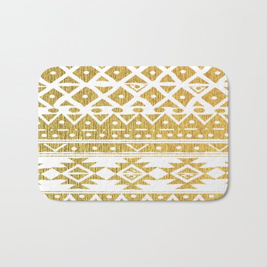 GOLDEN TRIBAL Bath Mat