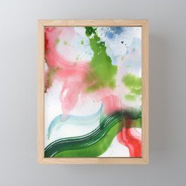 abstract candyclouds N.o 4 Framed Mini Art Print