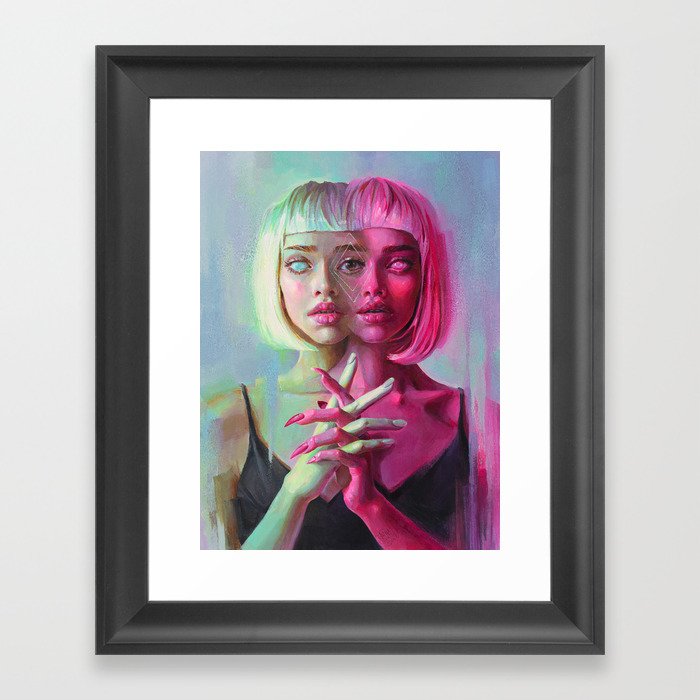 Double Framed Art Print
