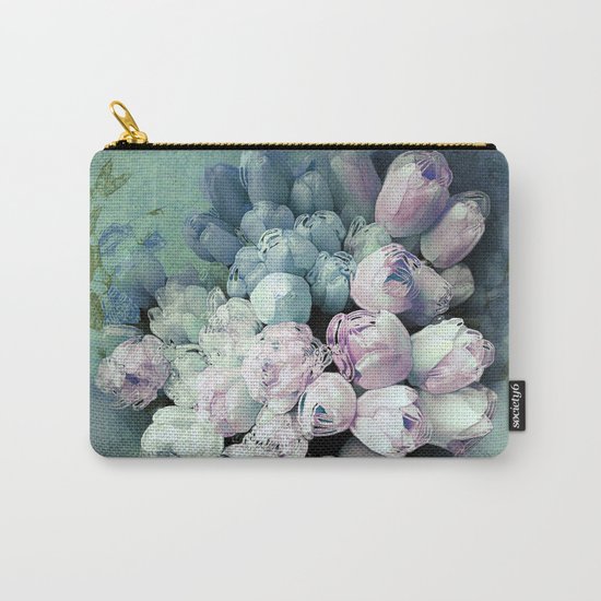 Tulips Antique Carry-All Pouch