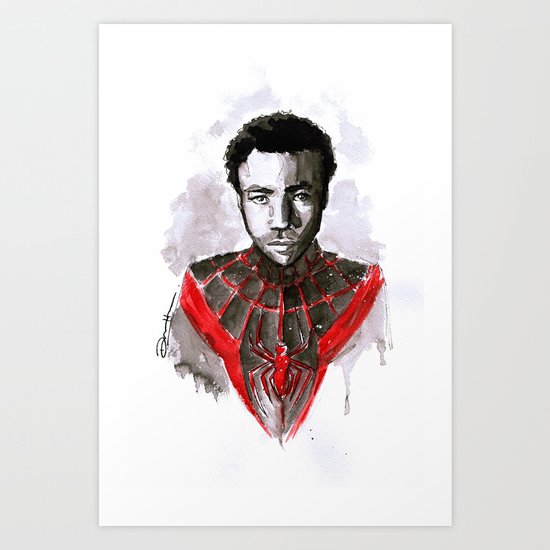 Donald for Spider-Man Art Print