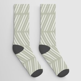 Herringbone (Sage) Socks