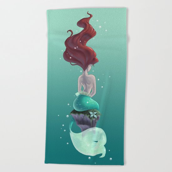 Wish I Could Be Beach Towel
