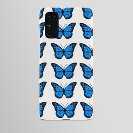 blue butterfly x hustle and pray Android Case