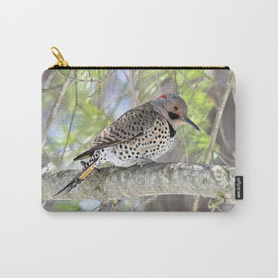 Northern Flicker Showing His Colors Carry-All Pouch